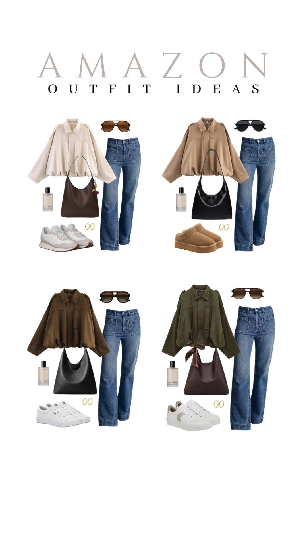 Check out these must have bomber jackets and jeans this season!
faux suede bomber jacket, platform sneakers, casual look, vacation style, fall style, makeup must have, beauty favorite, fall outfit, functional bag, amazon fashion, affordable style

#LTKU #LTKSeasonal #LTKStyleTip