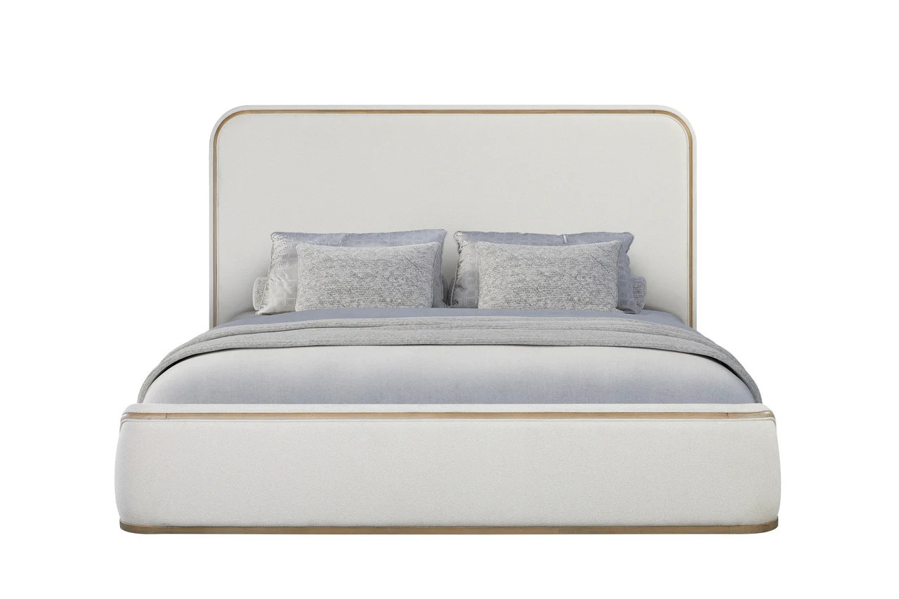 Elements King Upholstered Bed In Toffee | 1stopbedrooms