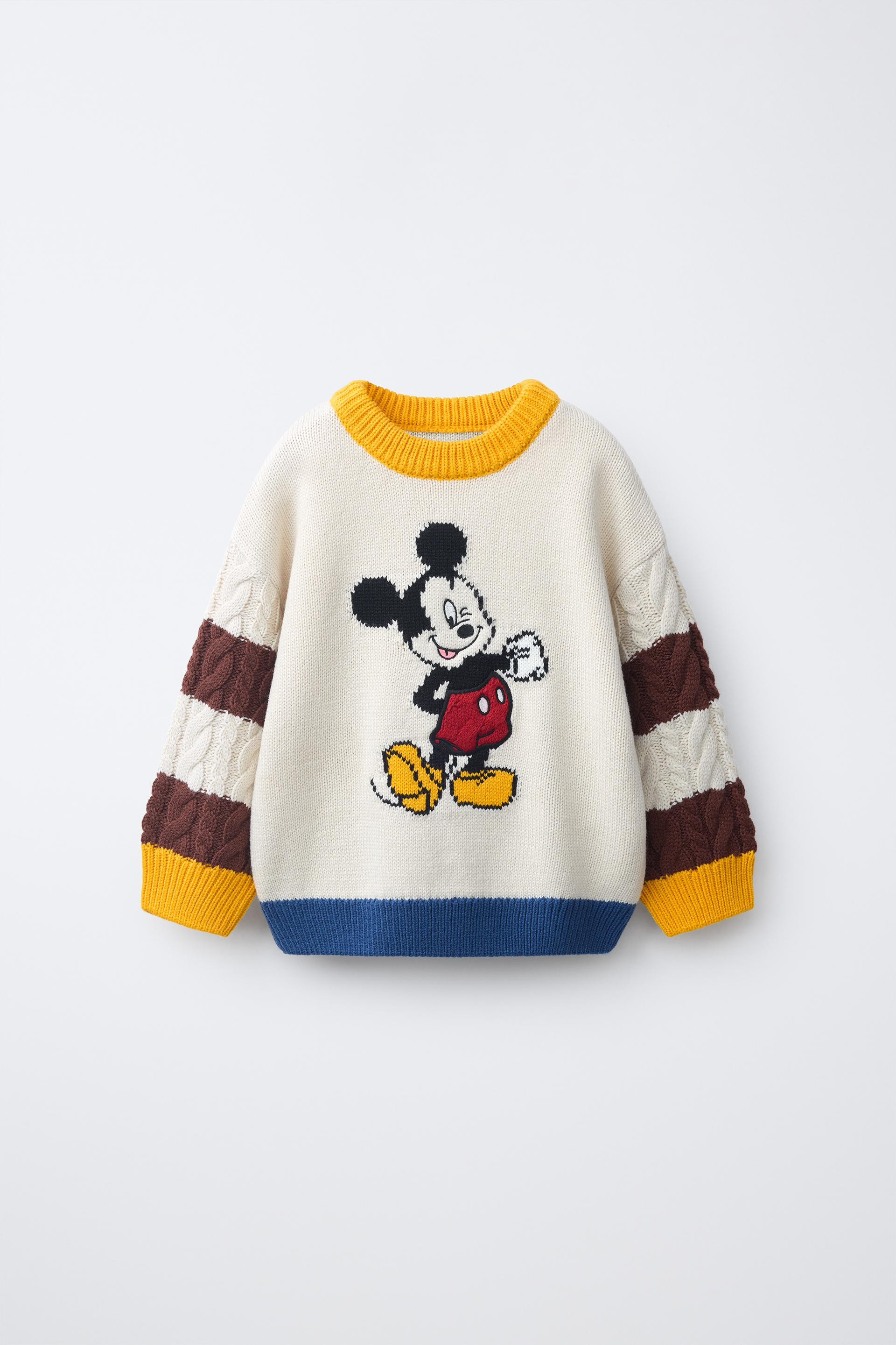Zara - Mickey Brushed Knit Vest Harry Lambert For Zara X Disney - Women - Red - Women | Zara US
