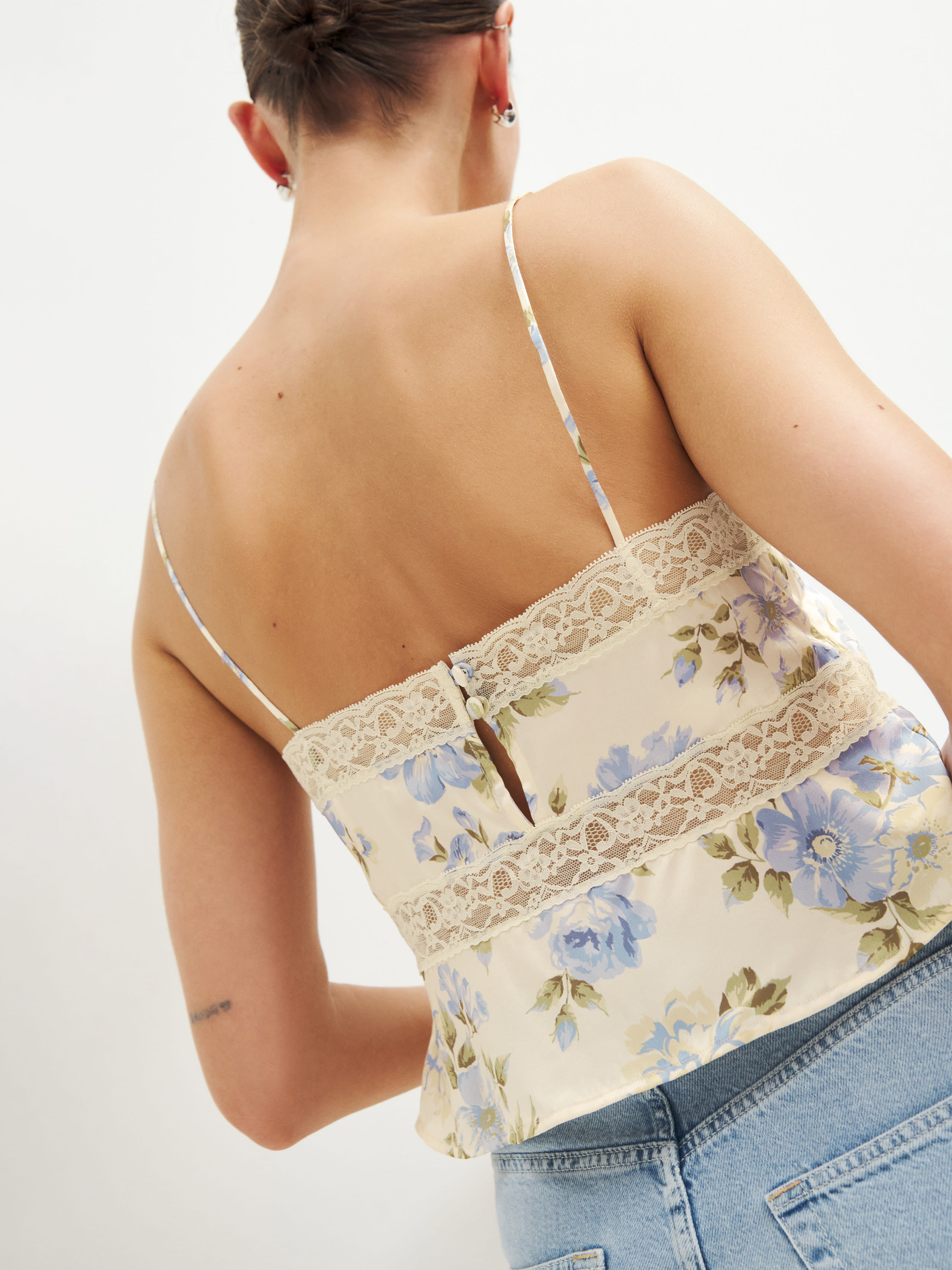 Lane Silk Top | Reformation (Global)