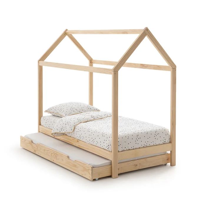 Archi Solid Pine Cabin Bed with Base | La Redoute (UK)