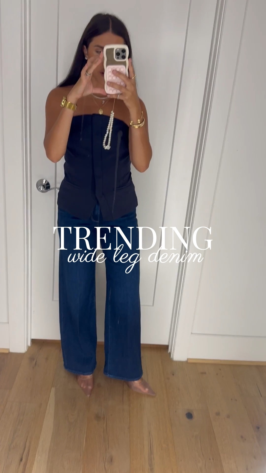 Top: Small
Jeans: 27

These shoes are easy to wear with anything and everything! Great neutral but still so elevated 

denim, jeans, wide leg jeans, wide leg denim, dark wash jeans, dark wash denim, mom of 3, Nashville, Dede Raad, dress up buttercup

#LTKFindsUnder50 #LTKStyleTip #LTKFindsUnder100