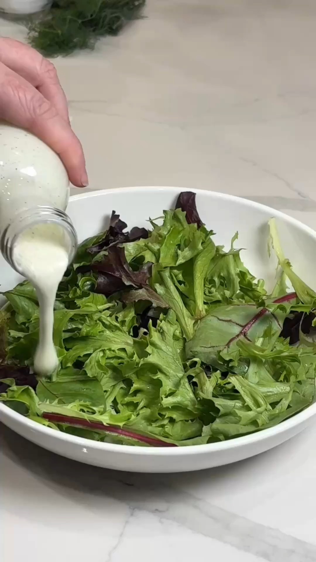 From scratch era is going strong. Today we’re tackling homemade dressings and this buttermilk ranch will be your favorite! 

Shop these glass bottles and labels and start making your own homemade dressings  

#LTKHome