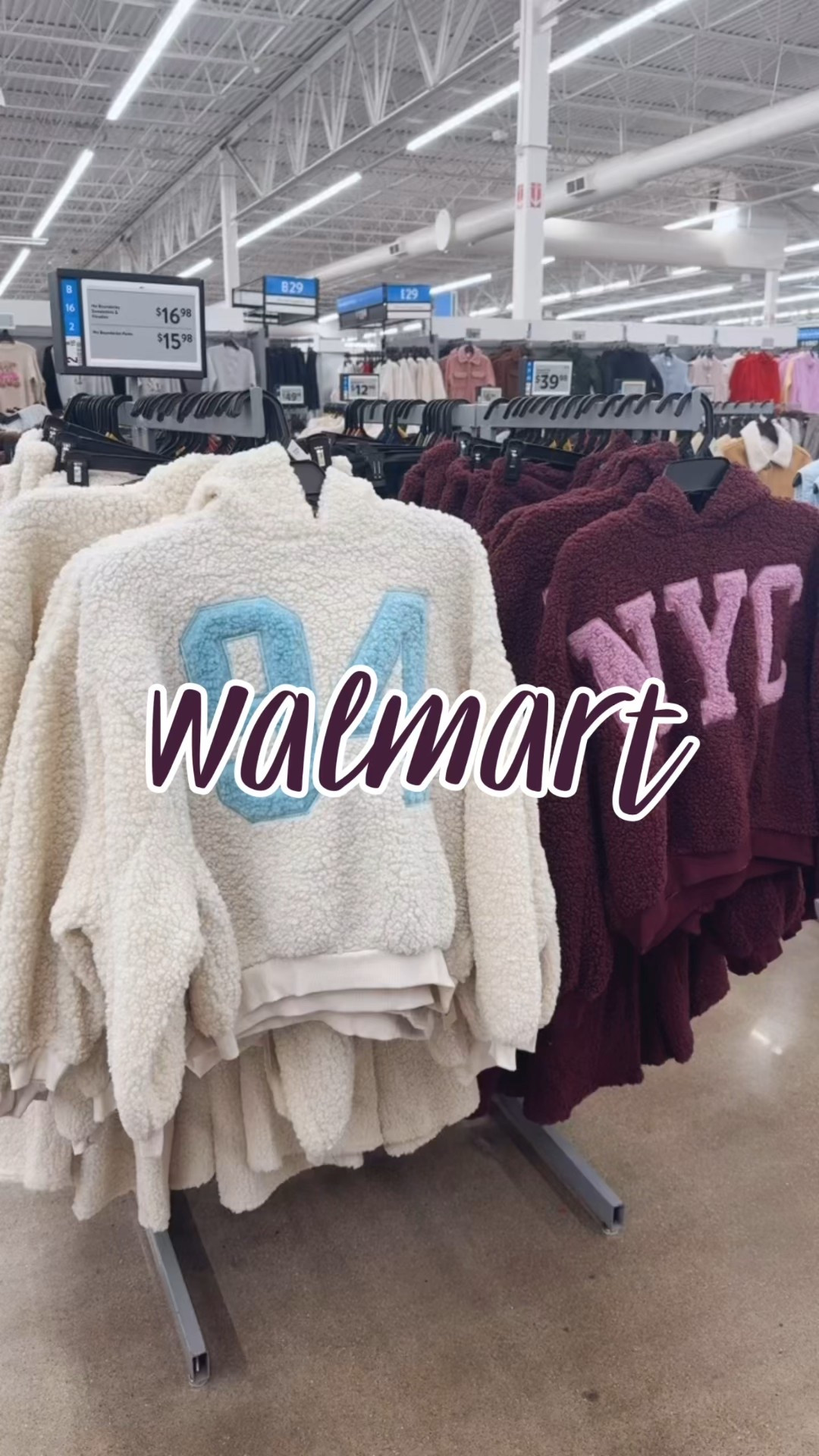 Walmart No Boundaries Embroidered Plush Pullover Hoodie, Women's / No Boundaries Wide Leg Plush Pants, 30.5'' Inseam, Women's

#LTKSeasonal #LTKFindsUnder50 #LTKootd