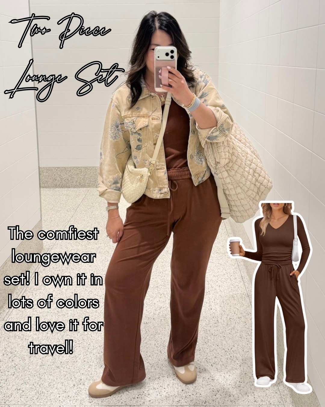 Amazon most loved // two piece lounge set // travel outfit // loungewear 

#LTKPetite #LTKStyleTip #LTKFindsUnder50