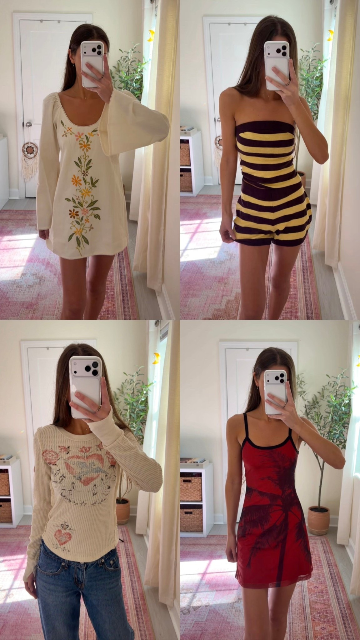 Free people spring pieces!!! Wearing an xs in everything 🌷 @freepeople #freepeople #springbreak 

#LTKootd #LTKSeasonal