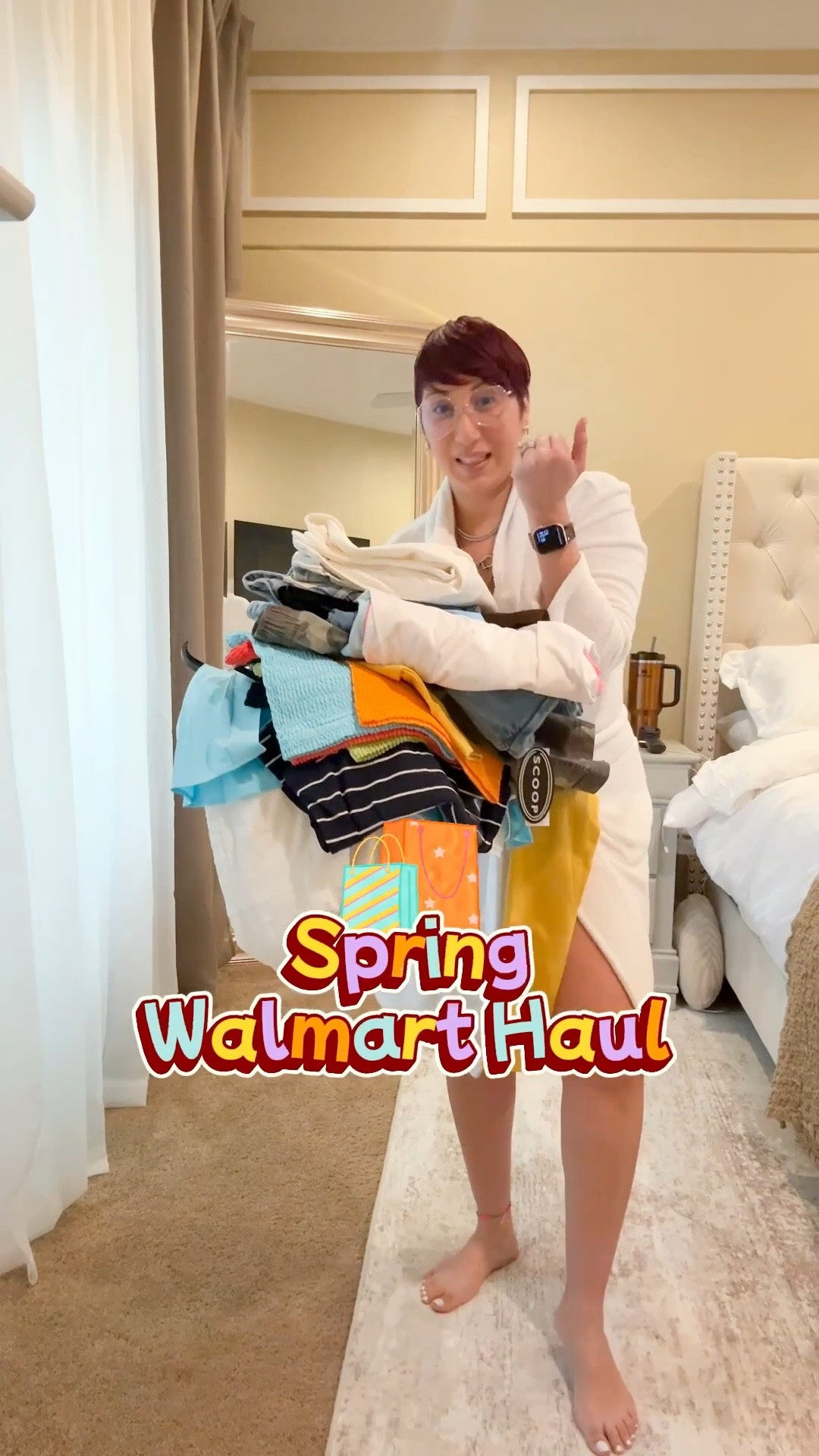 Walmart has some super cute pieces for Spring! 
White Jeans, flare jeans, barrel jeans, colorful tops 

#LTKgrwm #LTKMidsize #LTKootd