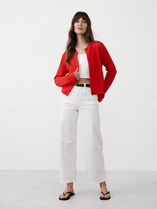 Open Stitch Cardigan | Banana Republic Factory