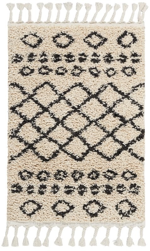 Beaulah Shag Cream Area Rug | Wayfair North America
