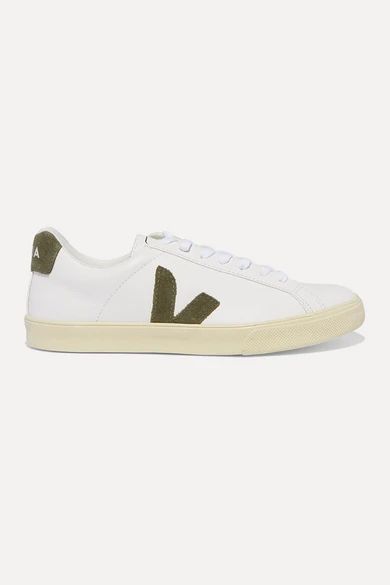 Veja
				
			
			
			
			
			
				+ NET SUSTAIN Esplar leather and suede sneakers
				$130.00
			... | NET-A-PORTER (US)