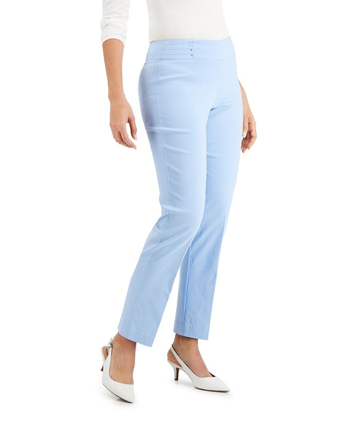 JM Collection Riveted Waist Trousers, Created for Macy's & Reviews - Pants & Capris - Women - Mac... | Macys (US)