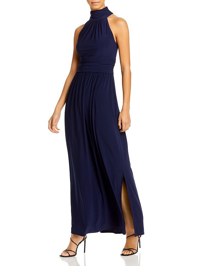 High Neck Sleeveless Long Dress | Bloomingdale's (US)