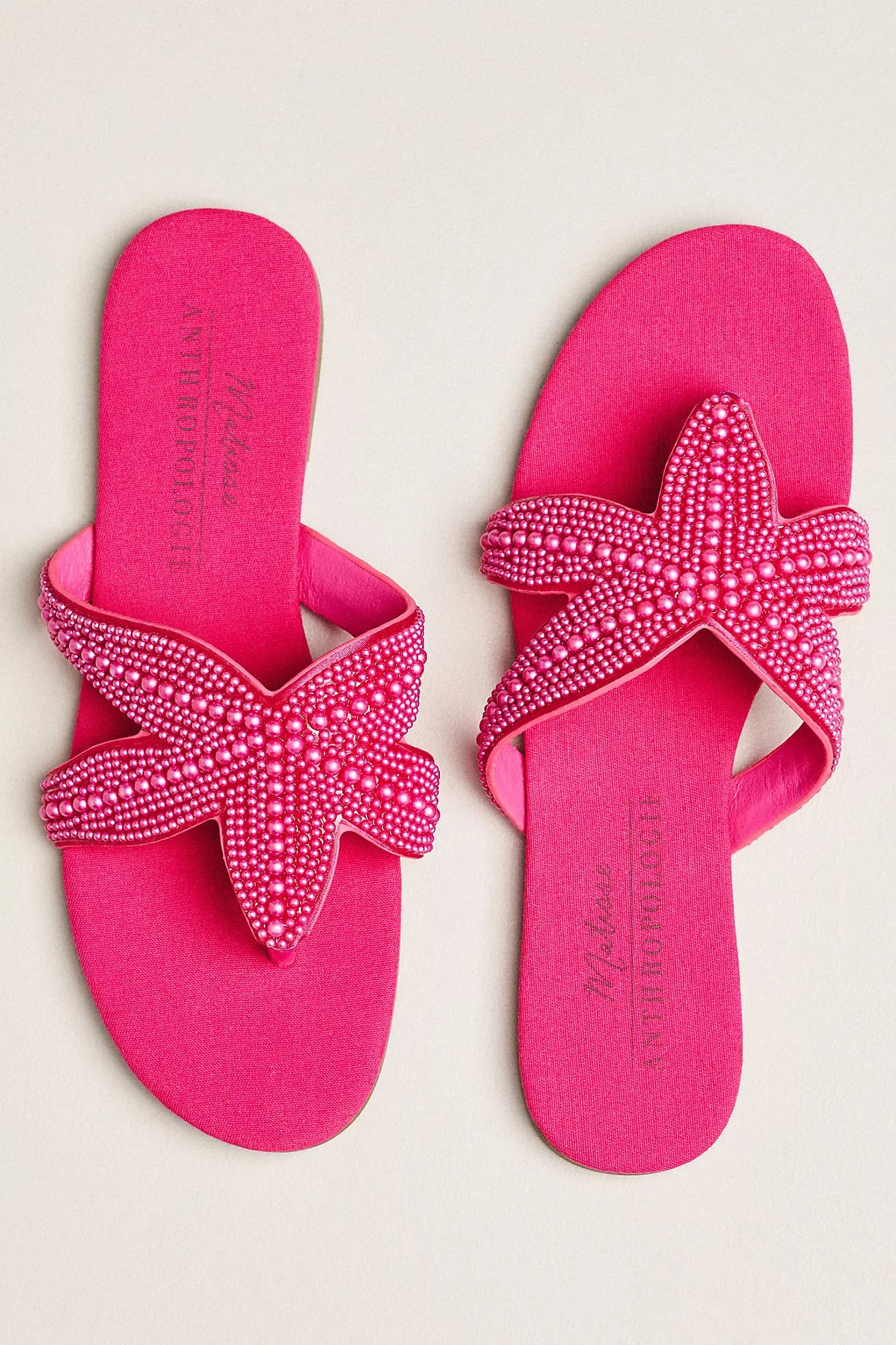 Beach by Matisse Sand Dollar Beaded Sandals | Anthropologie (US)