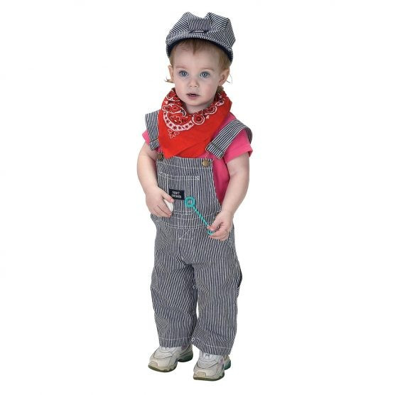 Aeromax Baby/Toddler/Big Kid Jr. Train Engineer Suit | The Tot