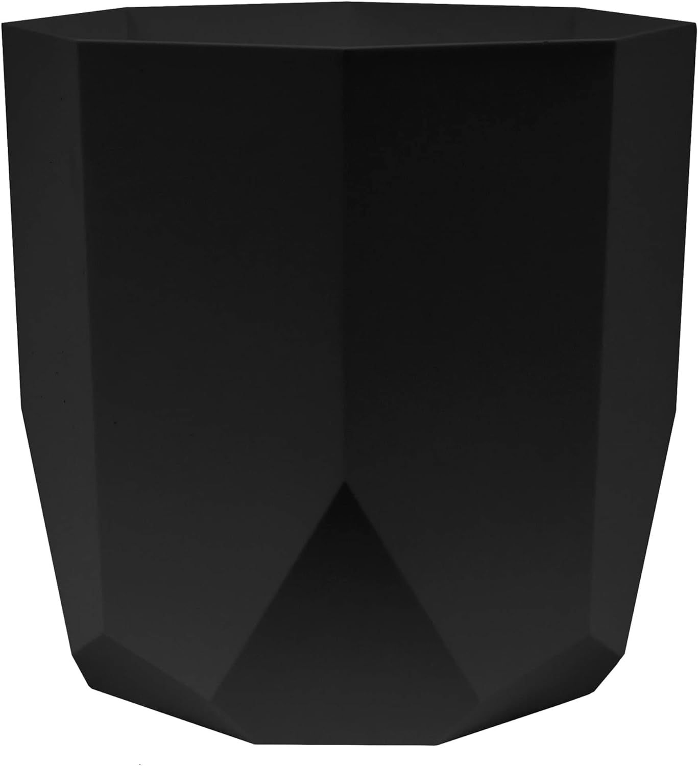 Bloem Tuxton Modern Hexagon Small Planter: 10" - Black - Matte Finish, Durable Resin, Modern Desi... | Amazon (US)