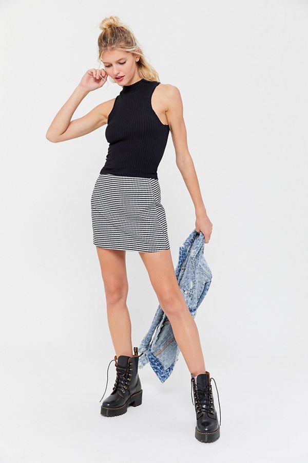 UO Eliza Mock Neck Tank Top | Urban Outfitters (US and RoW)