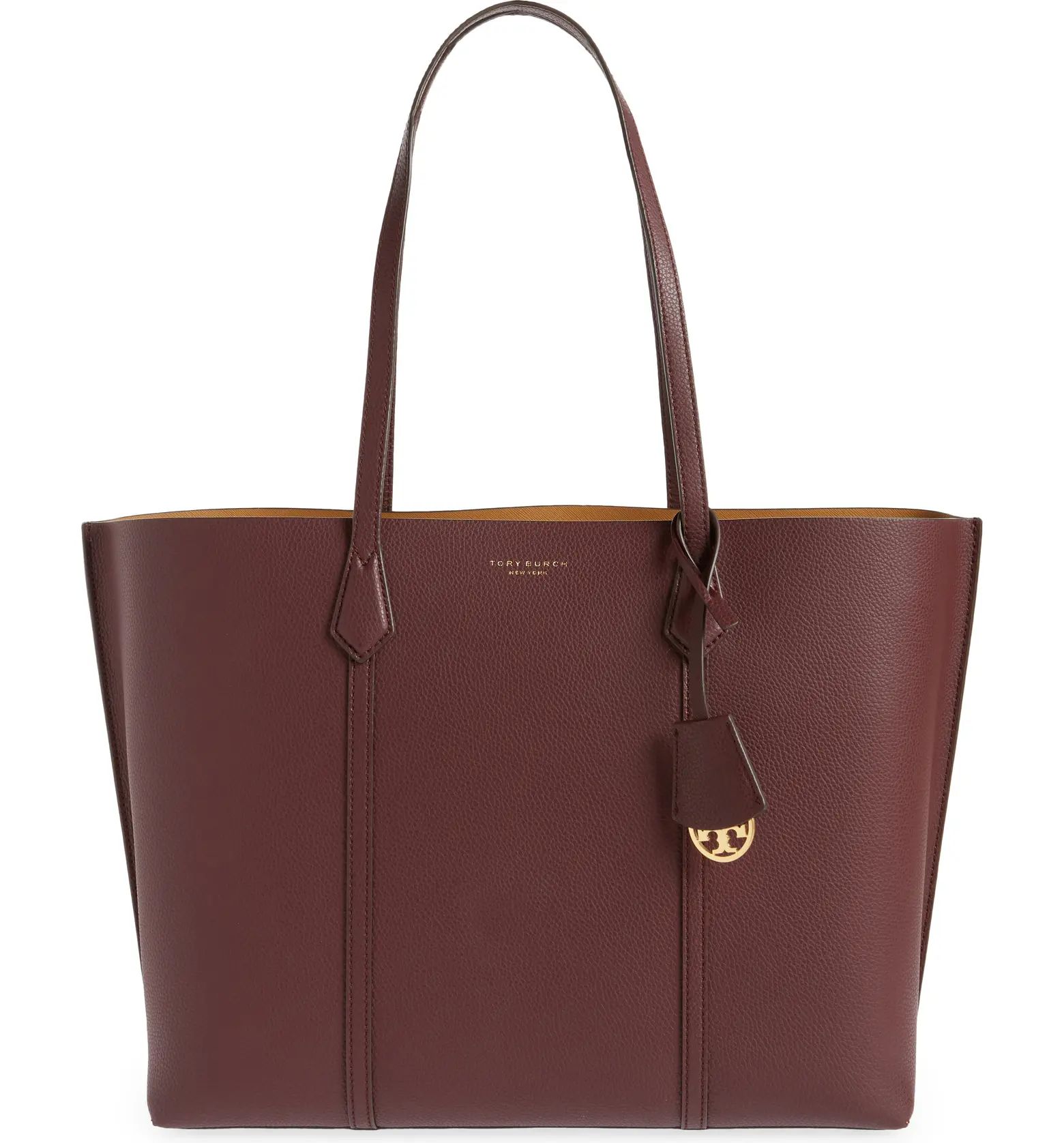 Perry Triple Compartment Leather Tote | Nordstrom