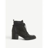 Patsie D shearling-lined leather ankle boots | Selfridges