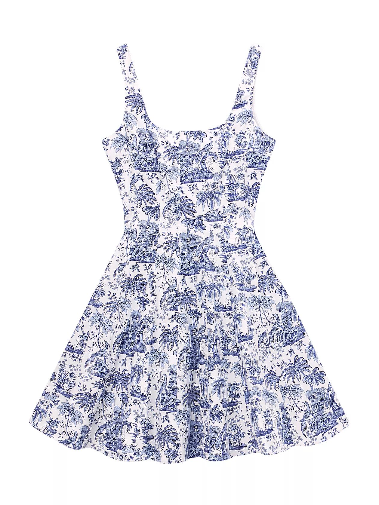 Wells Toile Cotton Poplin Minidress | Saks Fifth Avenue