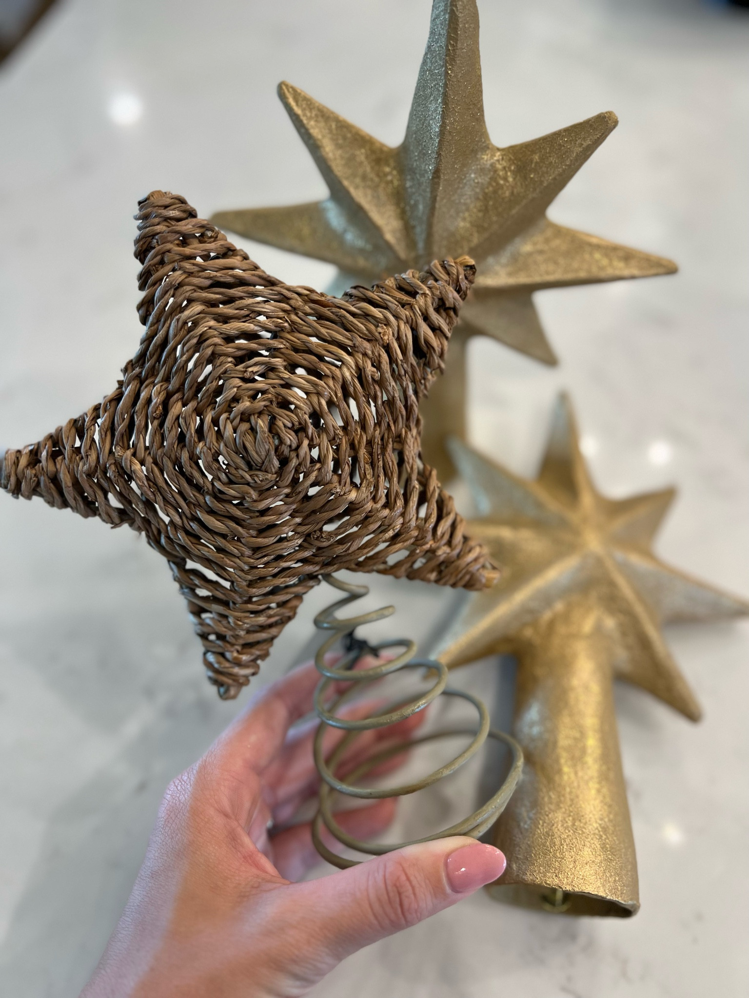 Starry Antiqued Iron Tree Topper curated on LTK