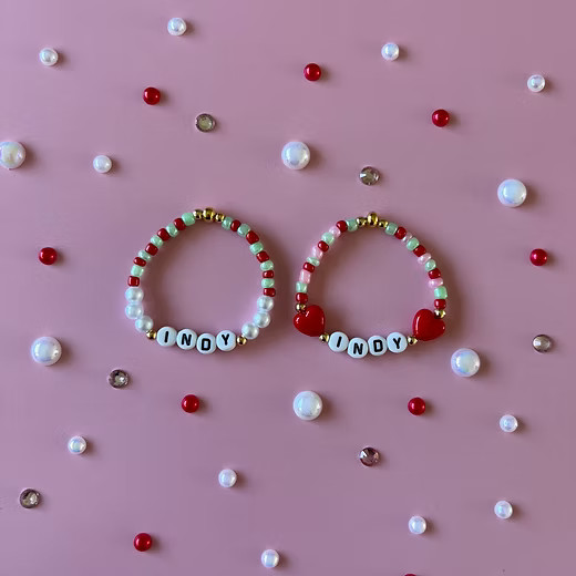 Personalized Christmas Bracelets | Strand.Up | Strand.Up