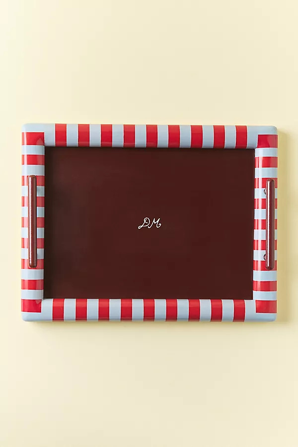 Striped Damson Madder Tray | Anthropologie (US)
