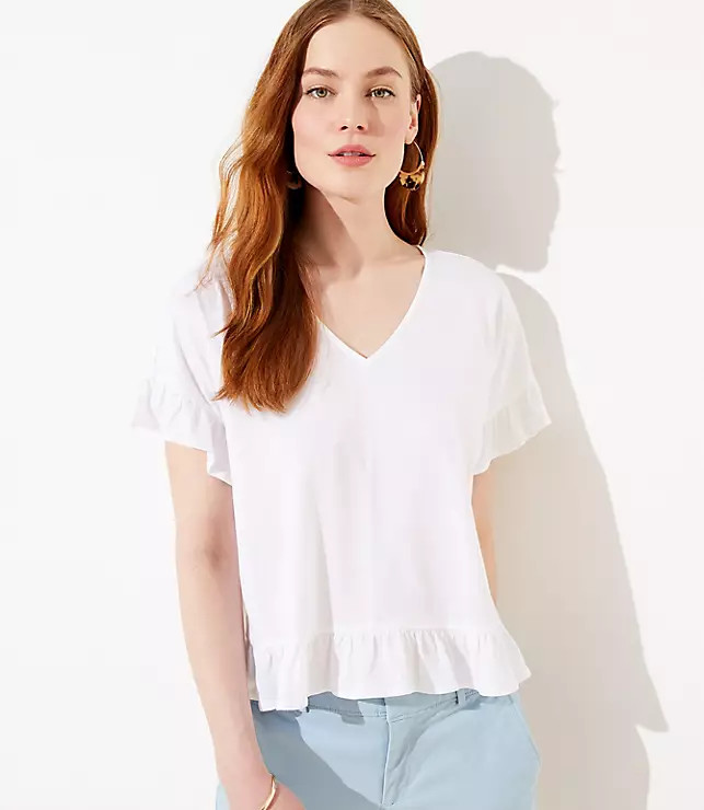 Flutter Statement Tee | LOFT | LOFT