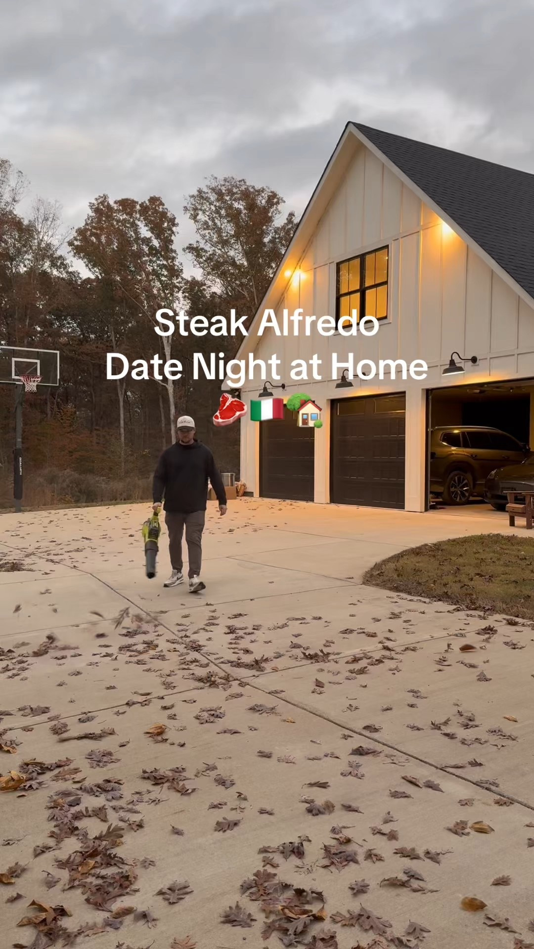 Steak Alfredo date night at home on the back patio #cooking #kitchenn

#LTKHome #LTKGiftGuide #LTKMens