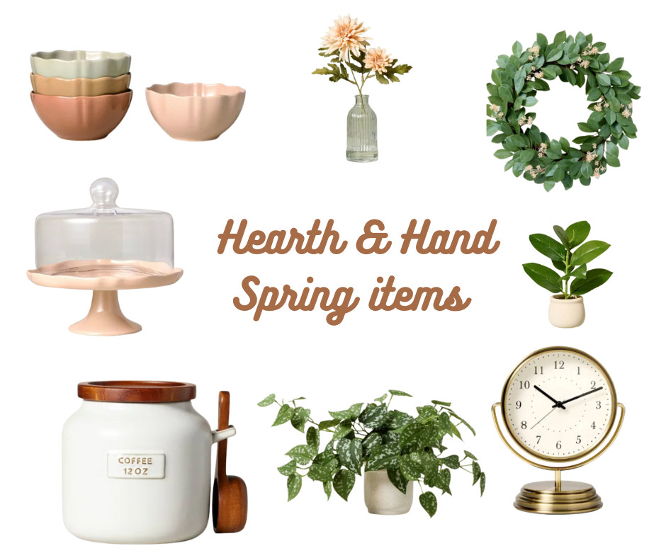 Check out these fun spring finds at Target from Magnolia's Hearth & Hand line! You'll find some great sale prices on these items right now too!  

 #LTKSeasonal #LTKHome #LTKSaleAlert