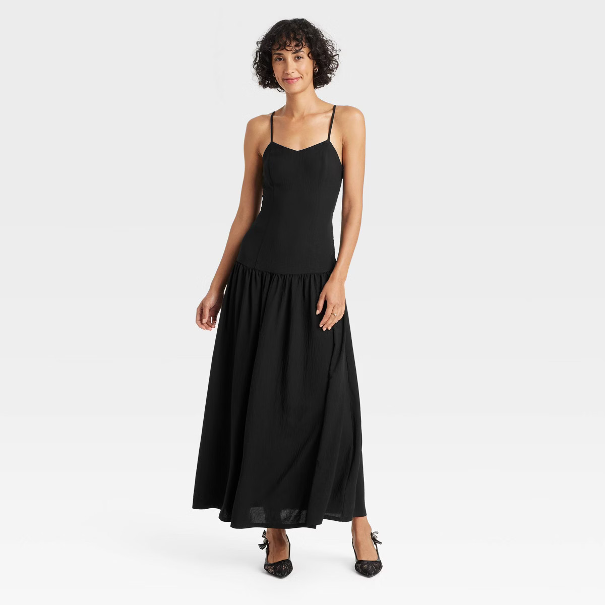 Women's Maxi Drop Waist Dress - A New Day™ | Target