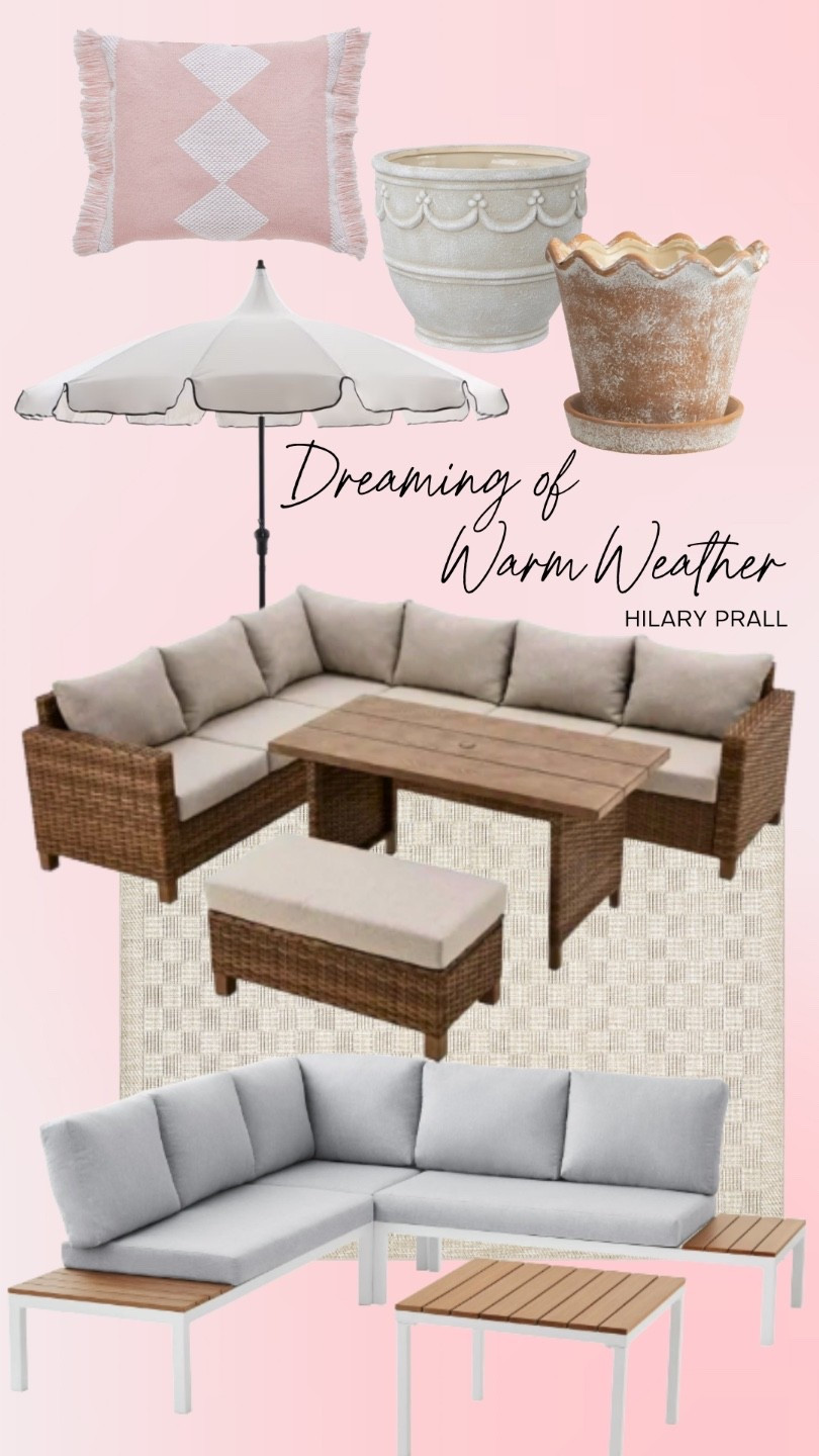 I’m dreaming about warmer weather! It will be here before we know it. Get your planning done now…pieces sell out quickly!

#LTKSeasonal #LTKHome