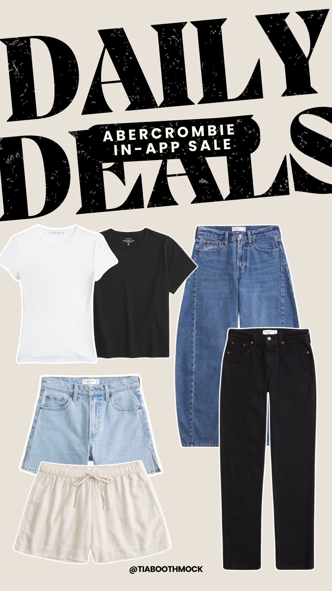 Abercrombie is running an in-app sale! If your spent $125+ you get 20% off your order with code “EXTRA20” 

#LTKSaleAlert #LTKStyleTip #LTKFindsUnder50