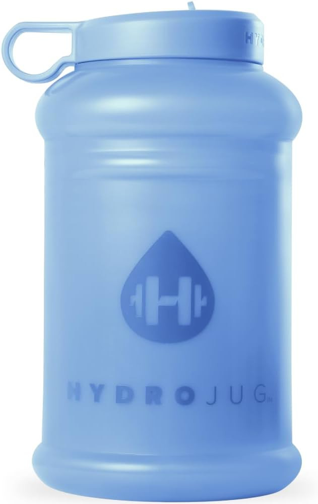 HydroJug Half Gallon Water Bottle 73oz - Refillable, Reusable Jug With Carry Handle - Leakproof G... | Amazon (US)