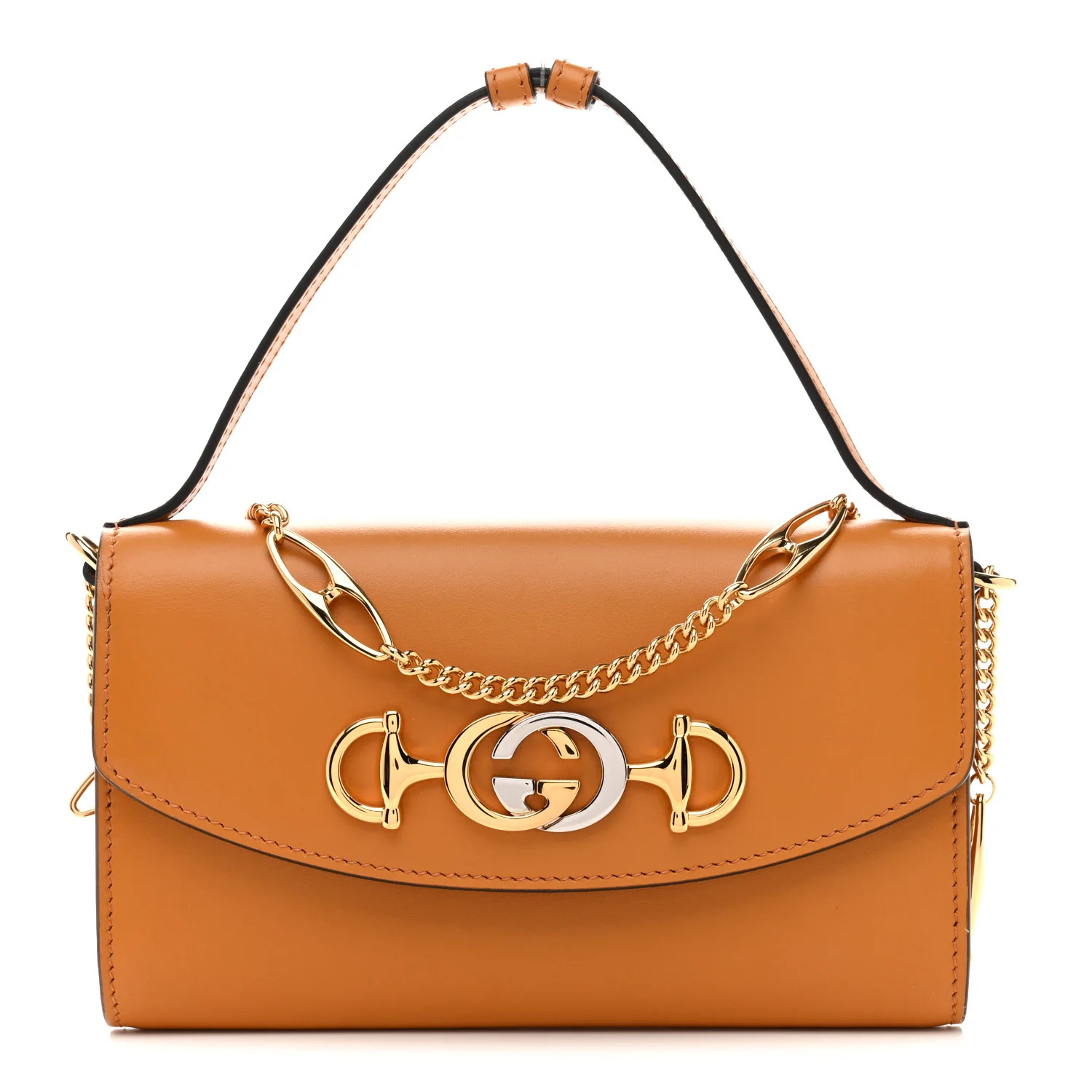 Shibuya Calfskin Mini Zumi Shoulder Bag Sun Oil | FASHIONPHILE (US)