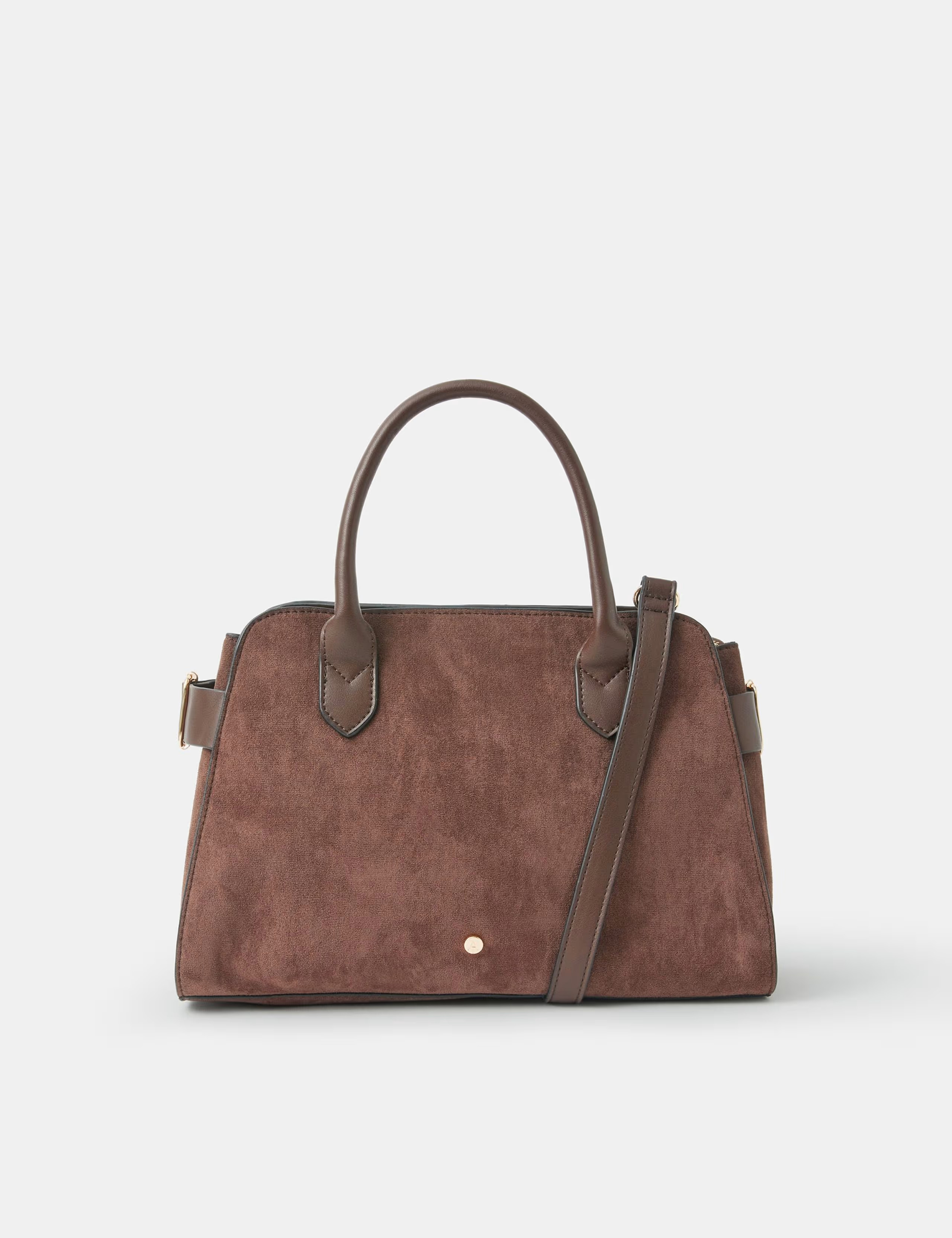 Suedette Top Handle Bowler Cross Body Bag | Marks & Spencer (UK)