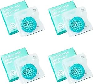 Cocofloss Woven Dental Floss, Dentist-Designed Oral Care, Mint, Waxed, Expanding, Vegan, Kid-Frie... | Amazon (US)