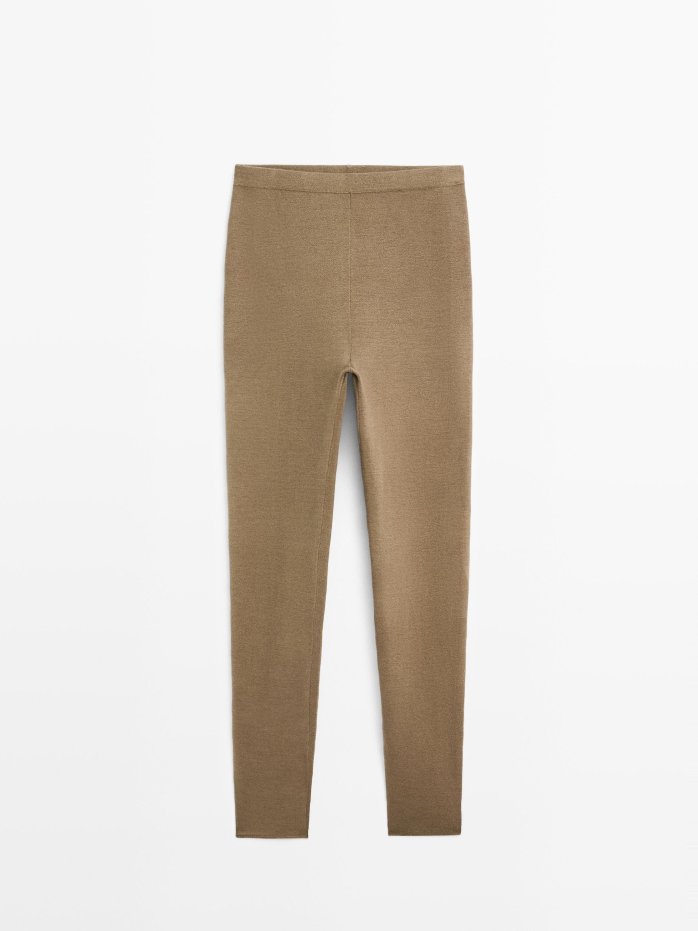Strickleggins aus Seidenmischgewebe - LIMITED | Massimo Dutti DE