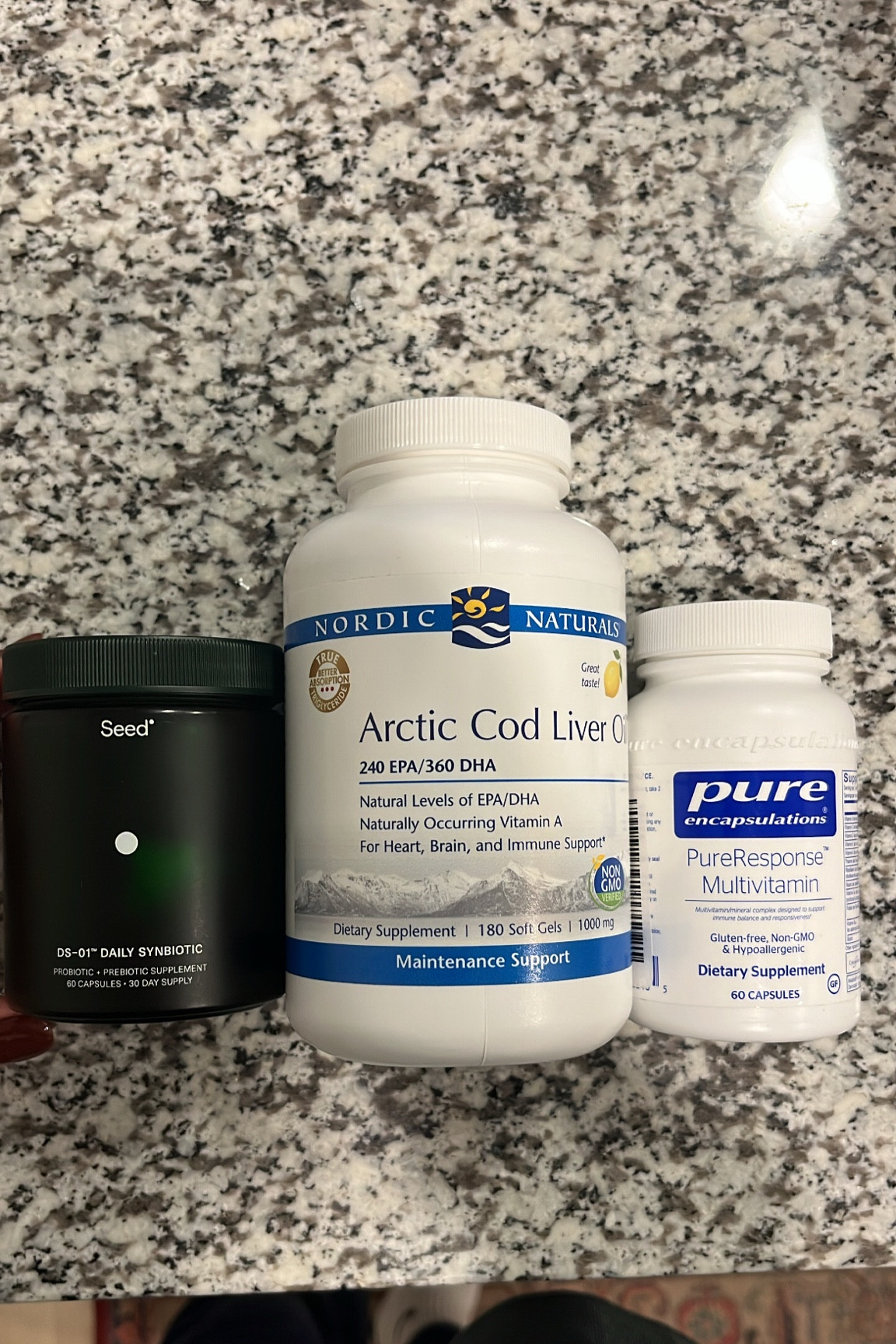 morning supplements I use daily! seed discount code: ALYSSON15 