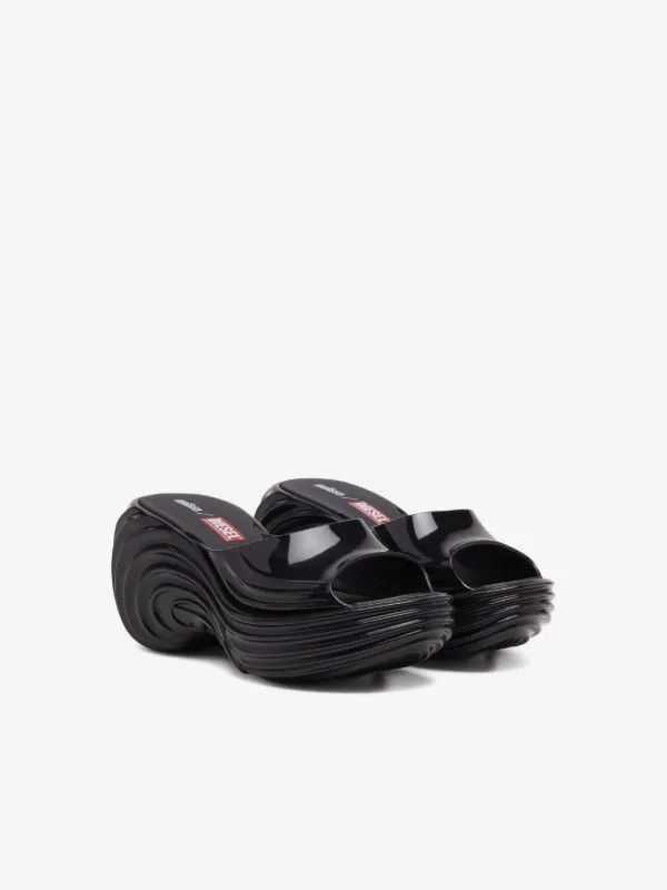 x Melissa platform wave sandals | Farfetch Global