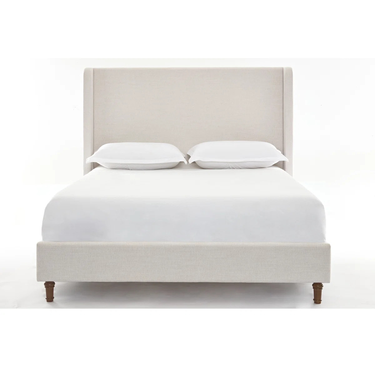 Henley Upholstered Wingback Bed, Boxspring Required | Wayfair North America