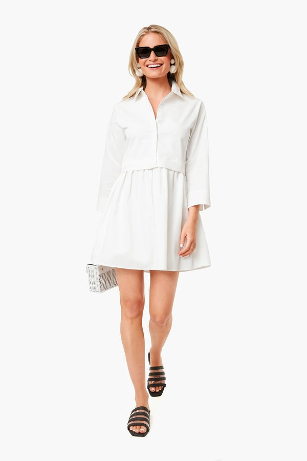 White Elia Shirt Dress | Tuckernuck (US)