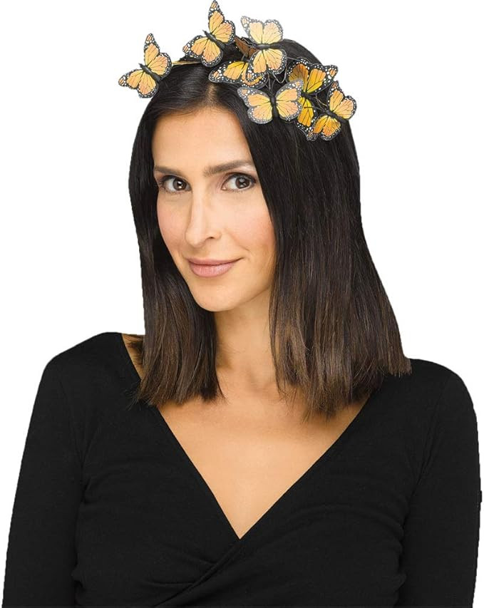 Fun World - BUTTERFLY HAIR BAND TURQUOISE | Amazon (US)
