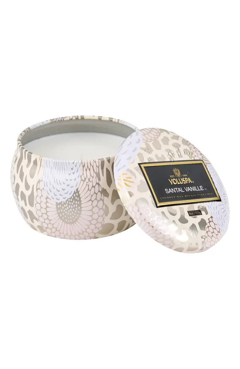 Santal Vanille Mini Tin Candle | Nordstrom