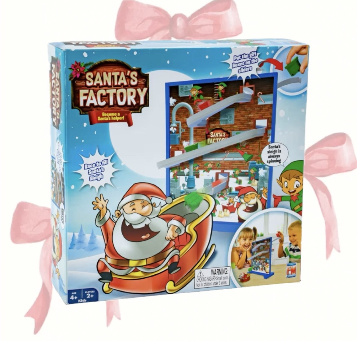 This game looks so fun for the kids! 🎅🏼