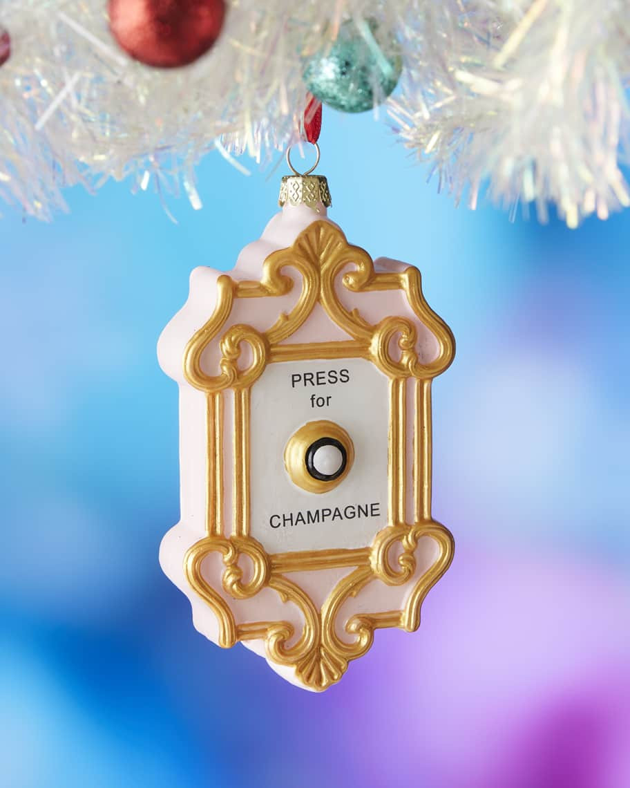 Cody Foster & Co Press for Champagne Holiday Ornament | Neiman Marcus