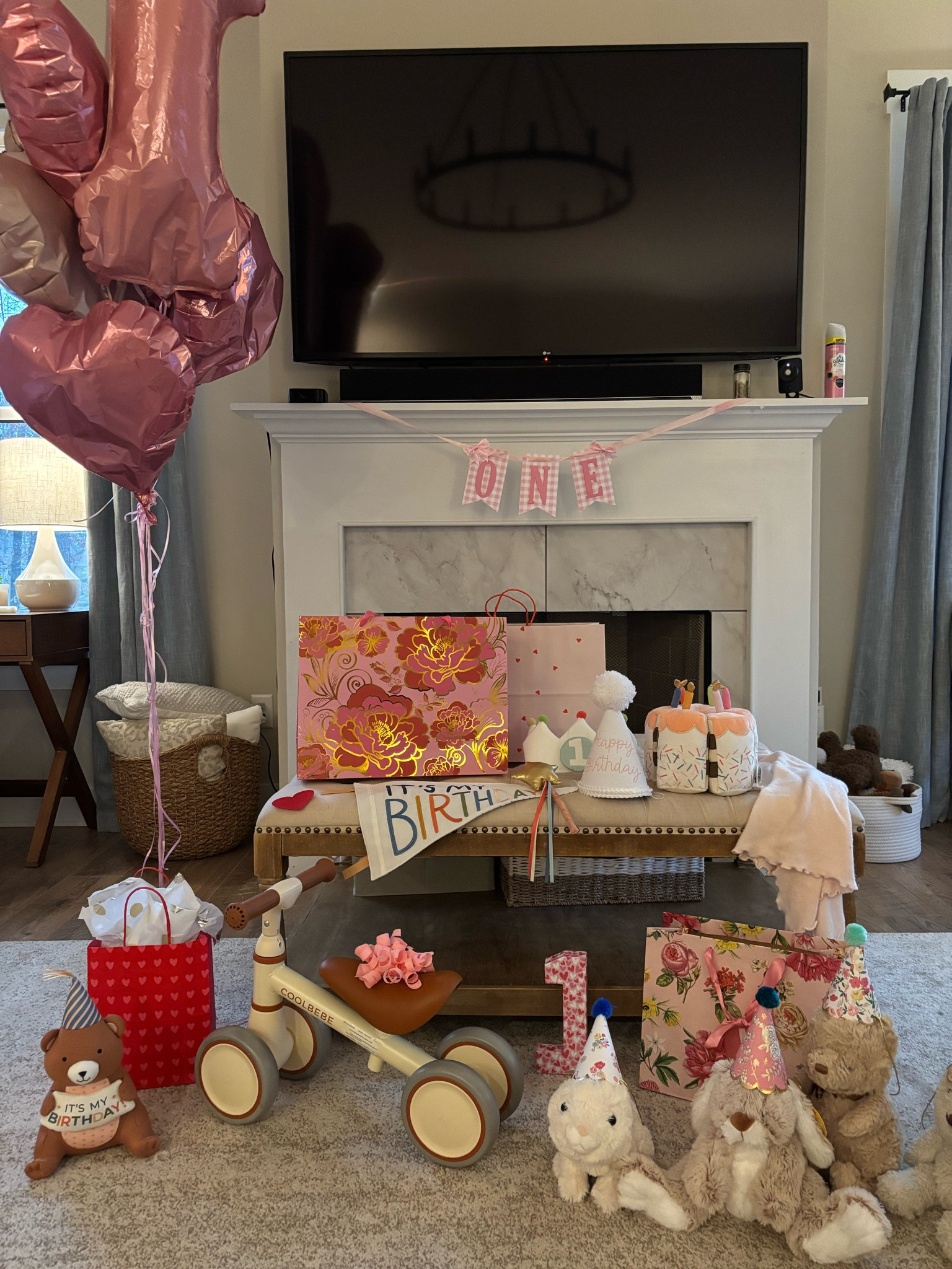 1st birthday setup for my daughter 💕

#LTKFamily #LTKBump #LTKBaby
