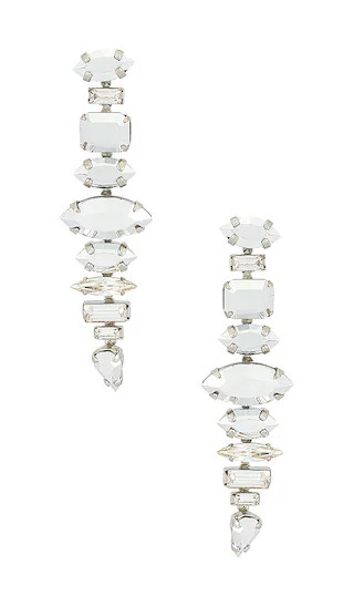 Stella Earring in Silver | Revolve Clothing (Global)