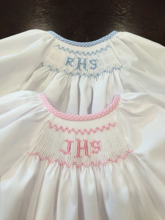 Monogrammed Day Gown/Infant | Etsy (US)
