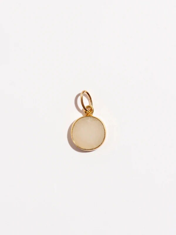 Jamie Small Moonstone Coin Pendant | Narrative Jewelry