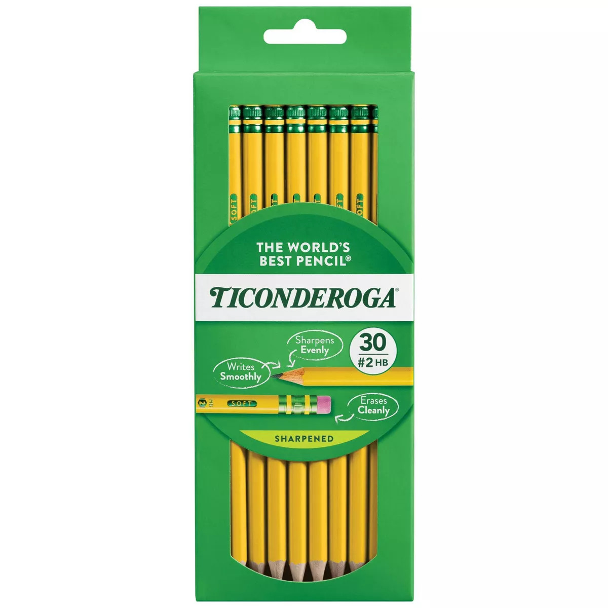 Ticonderoga 30ct Pencil Yellow | Target
